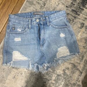 Just USA distressed Jean shorts